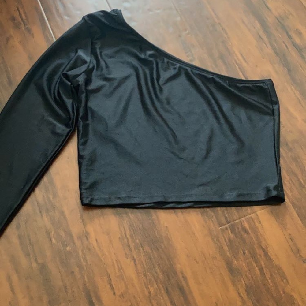 Crop top black